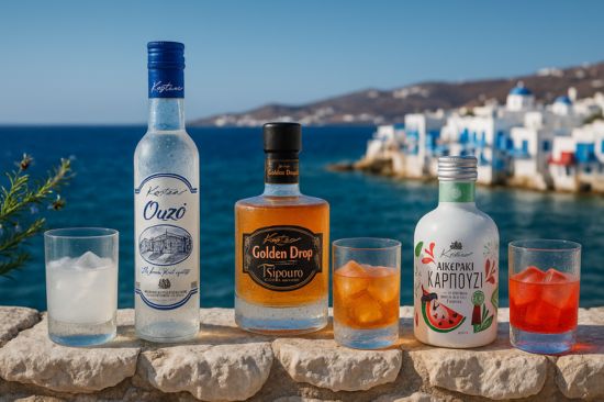 Ouzo, Tsipouro & Likör