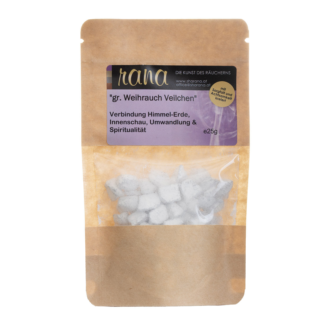 Griechischer Weihrauch Veilchen – zart, transformierend & seelisch öffnend (Nachfüllpack)