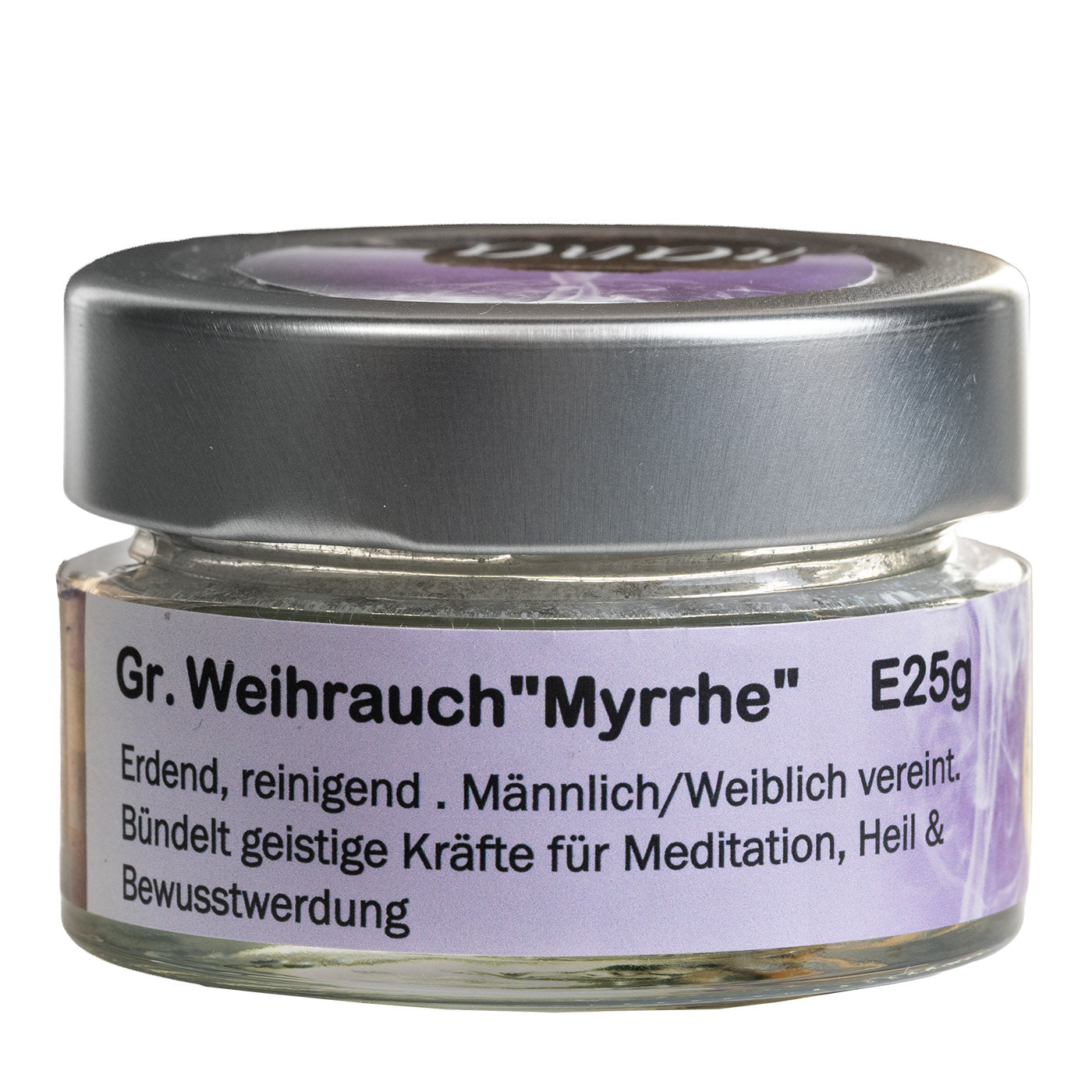 Griechischer Weihrauch Myrrhe – erdend, heilend & spirituell kraftvoll (Glas)