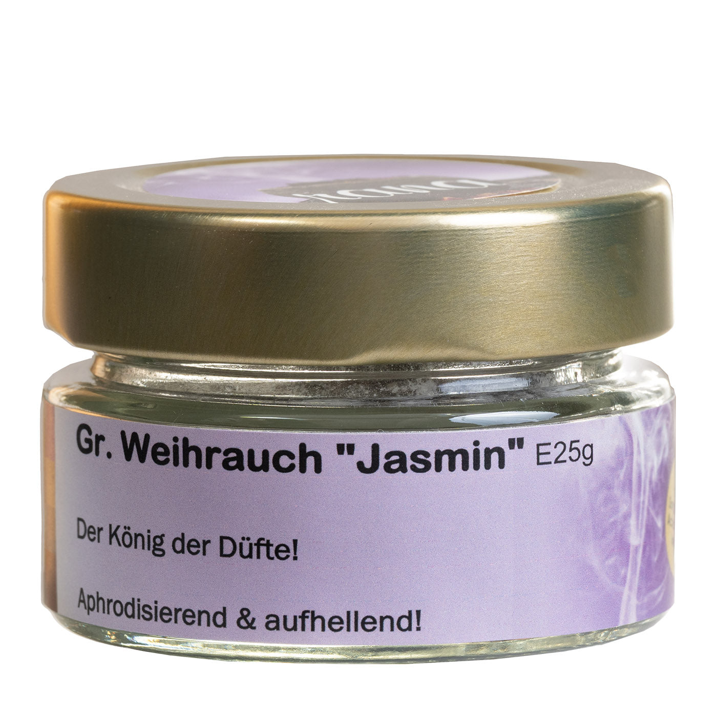 Griechischer Weihrauch Jasmin – lichtvoll, verbindend & spirituell (Glas)