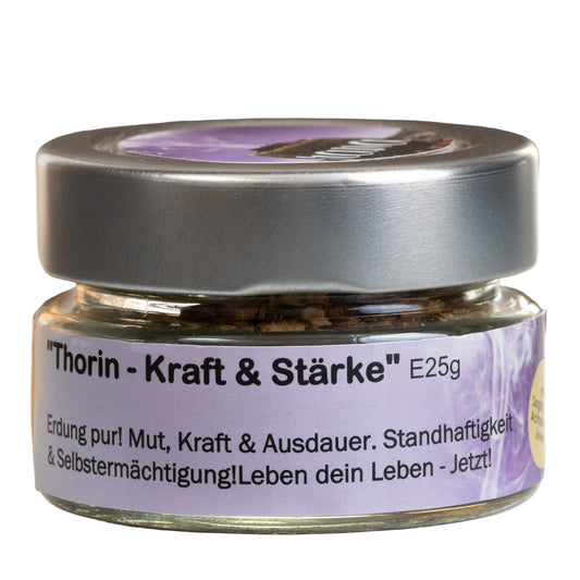 Räuchermischung Thorin – erdend, kraftvoll & selbstermächtigend (Glas)