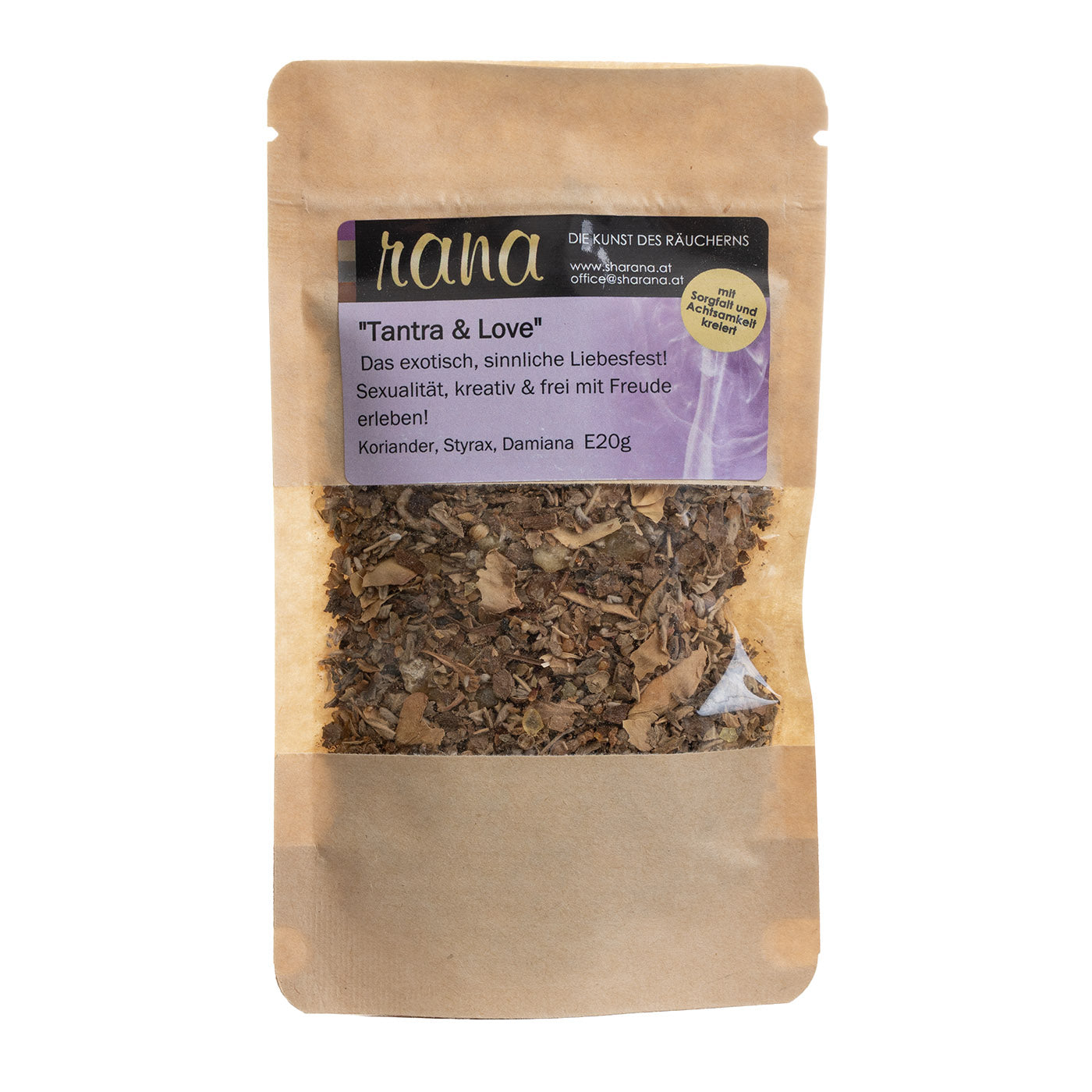 Räuchermischung Tantra – sinnlich, frei & voller Lebenslust (Nachfüllpack)