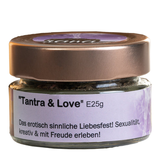 Räuchermischung Tantra – sinnlich, frei & voller Lebenslust (Glas)