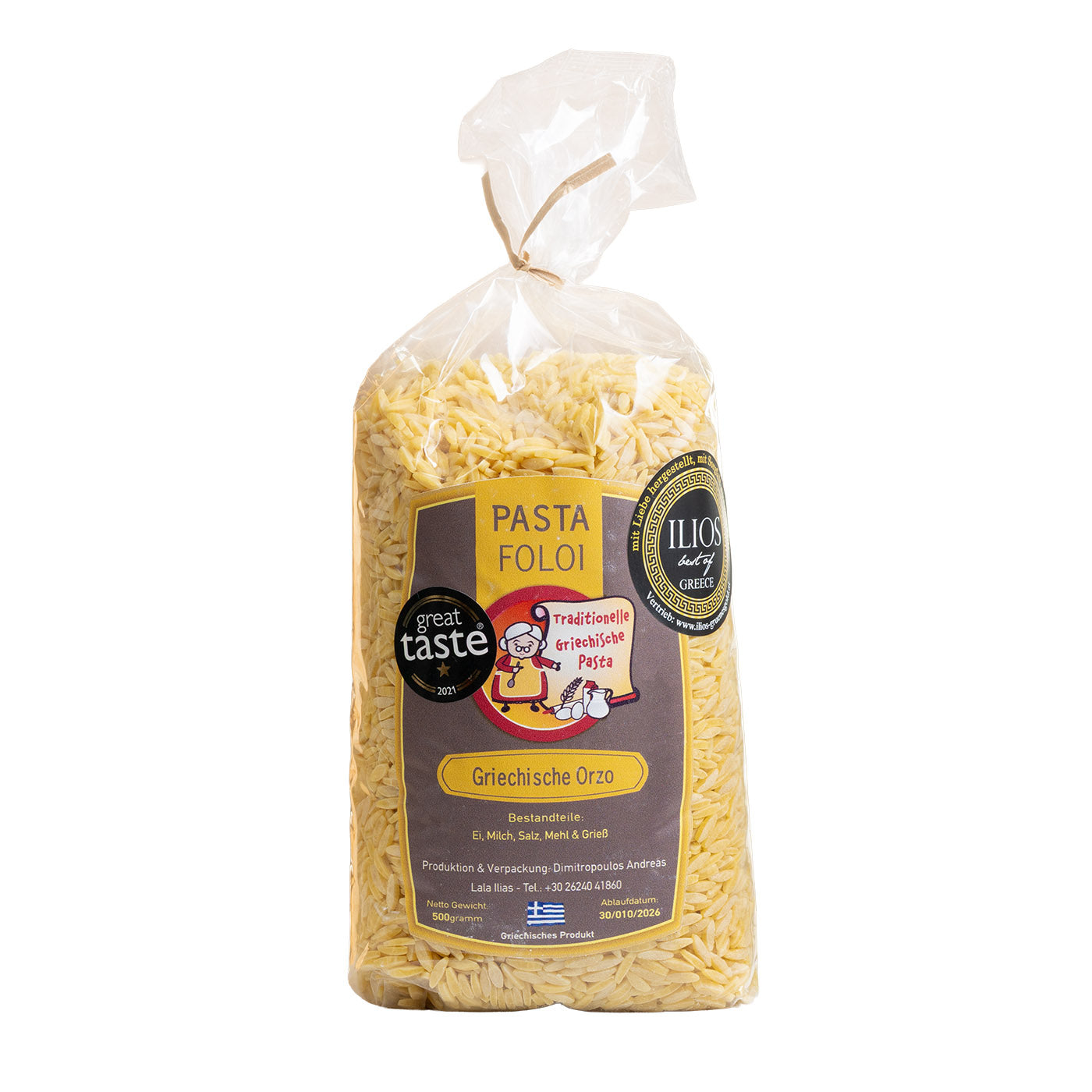 Pasta Foloi Orzo