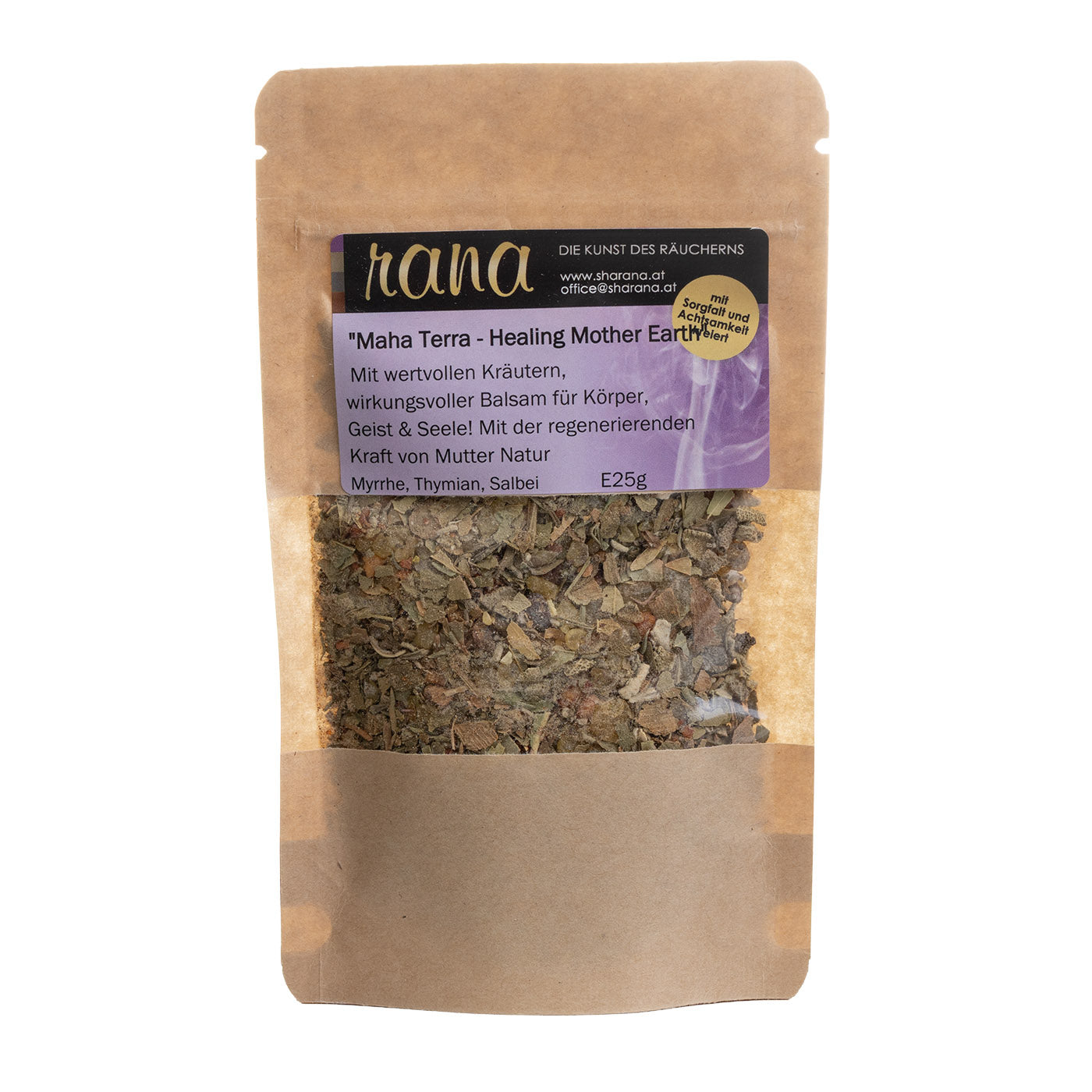 Räuchermischung Maha Terra – erdend, heilend & regenerierend (Nachfüllpack)