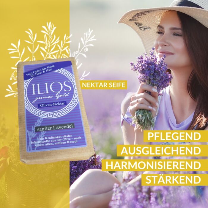 ILIOS Nektar Seife Lavendel