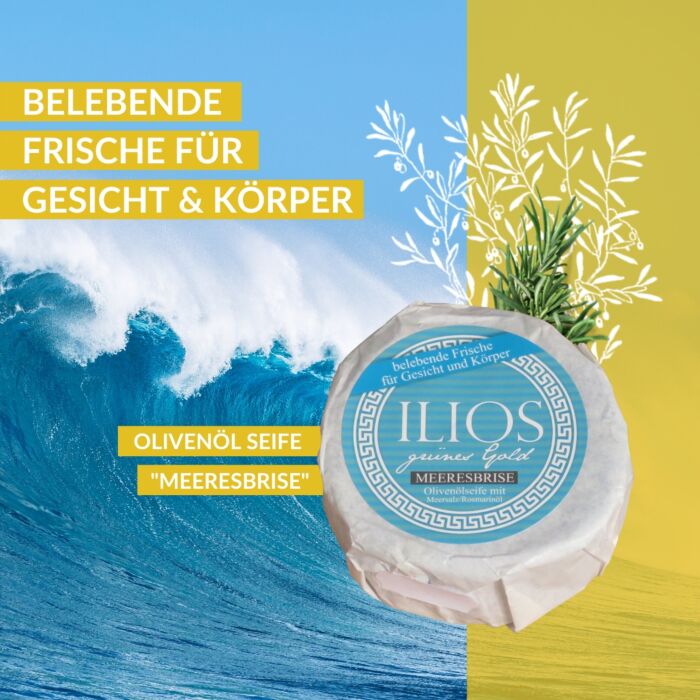 ILIOS Olivenölseife Meeresbrise
