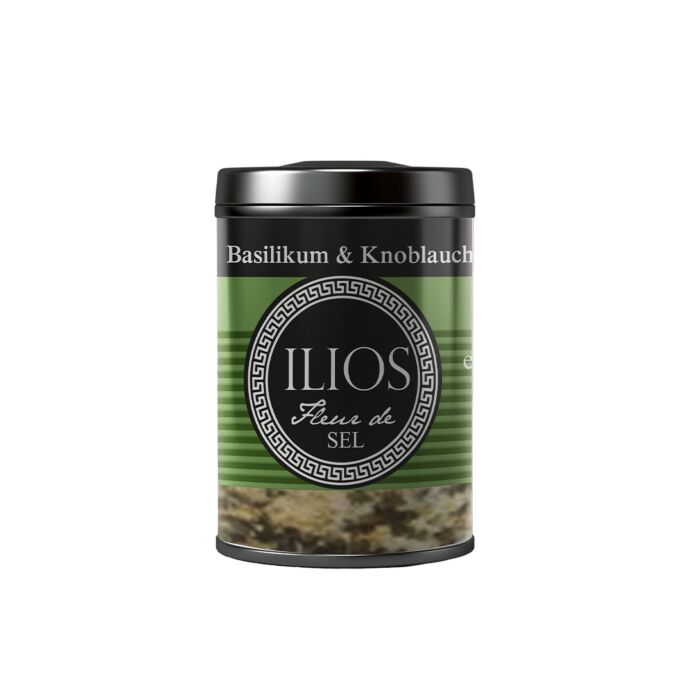 Fleur de Sel Basilikum & Knoblauch fein
