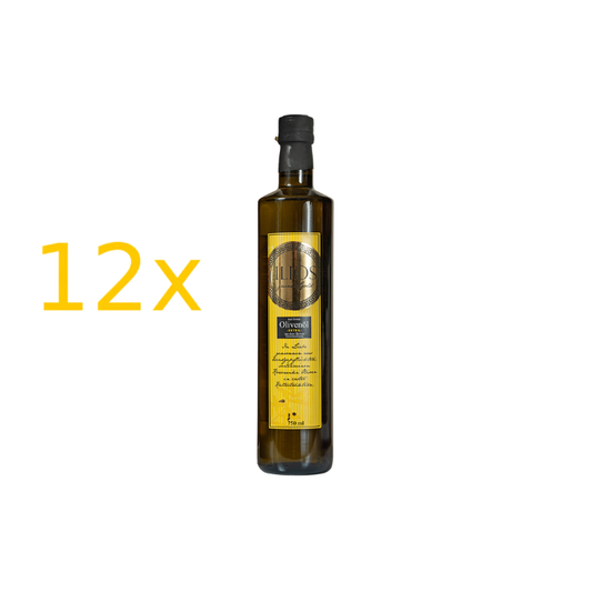 ILIOS Extra natives Olivenöl Zwölfer Paket (12 Flaschen à 750ml)