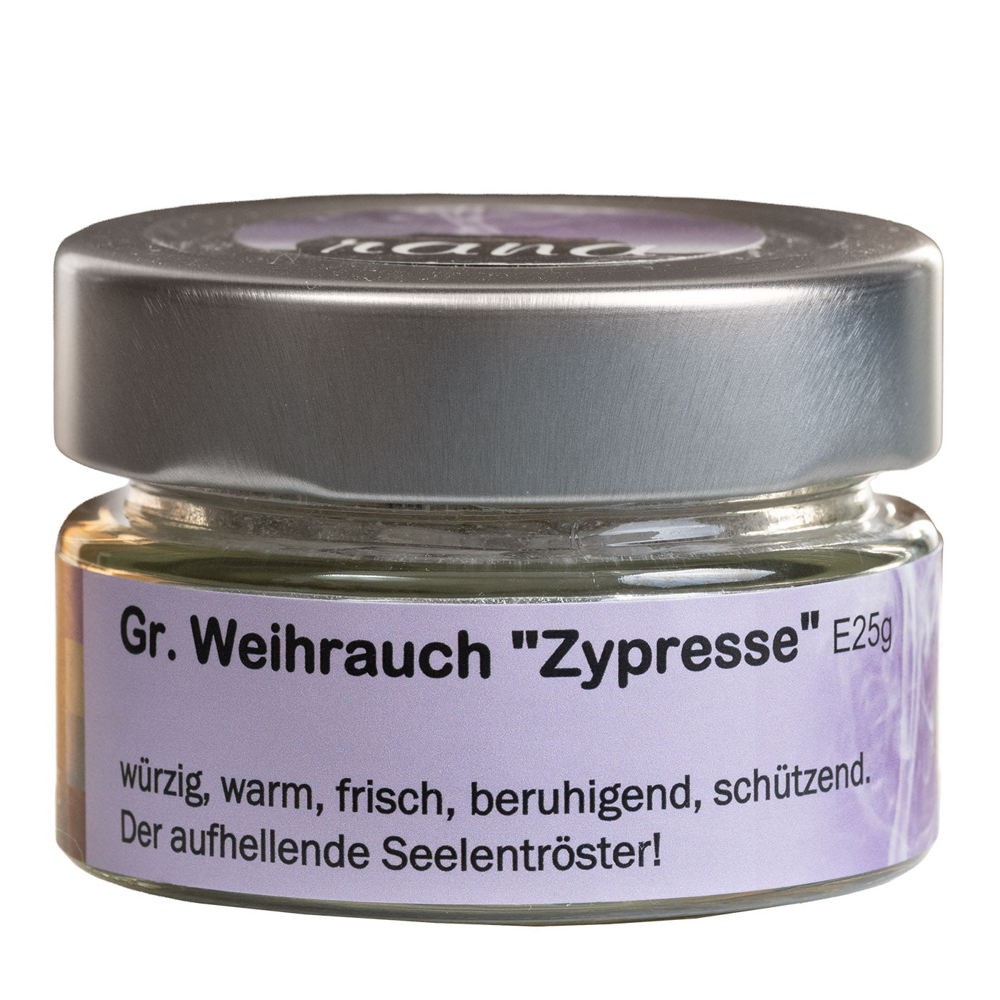 Griechischer Weihrauch Zitrone – frisch, klärend & handgefertigt (Glas)