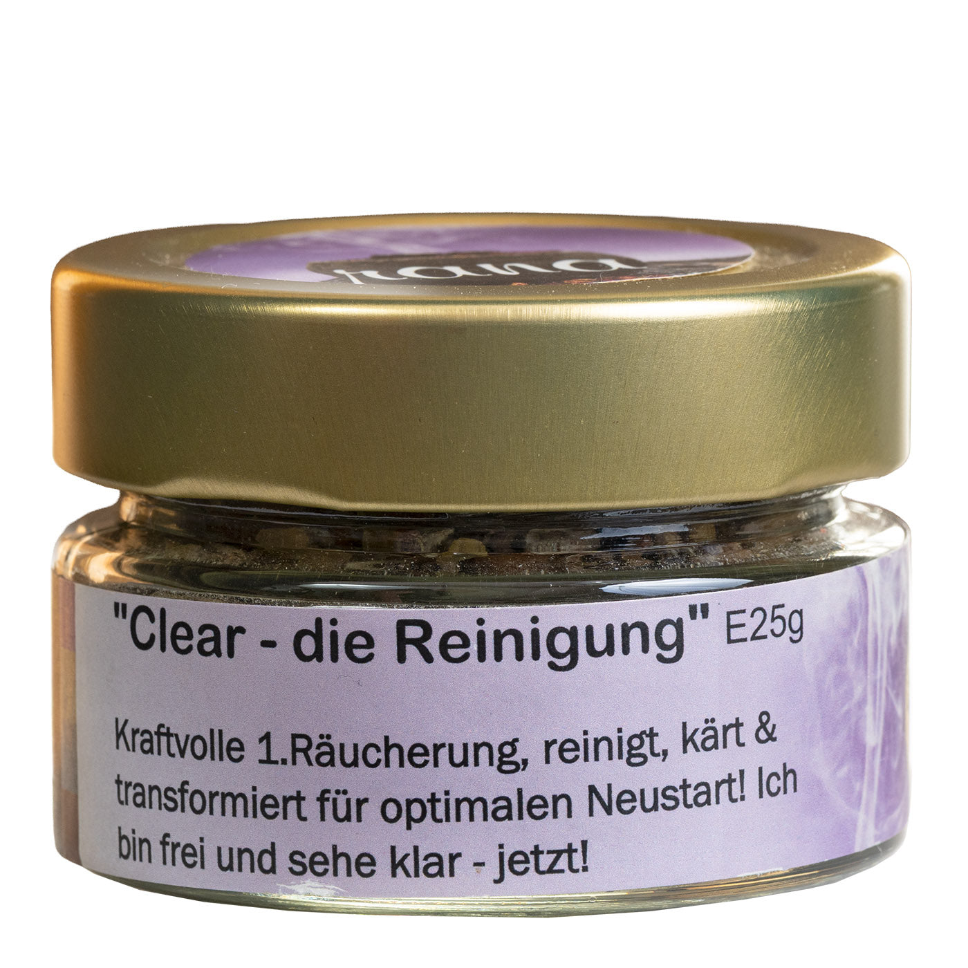 Räuchermischung Clear – klärend, befreiend & transformierend (Glas)