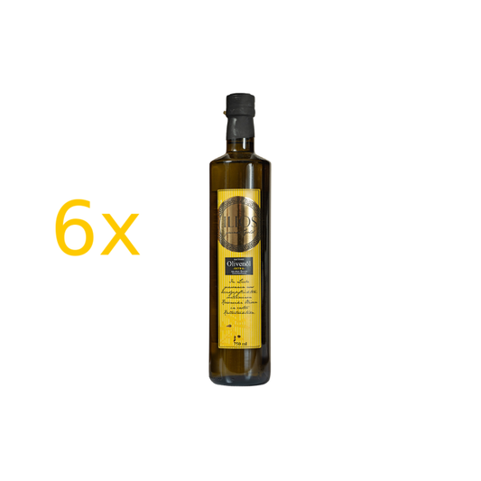 ILIOS Extra natives Olivenöl Sechser Paket (6 Flaschen à 750ml)