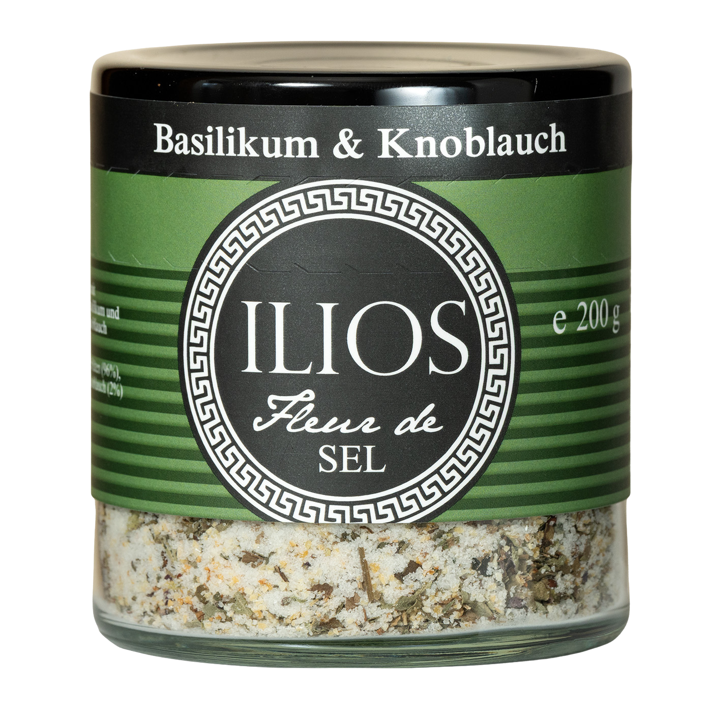 Fleur de Sel Basilikum & Knoblauch fein